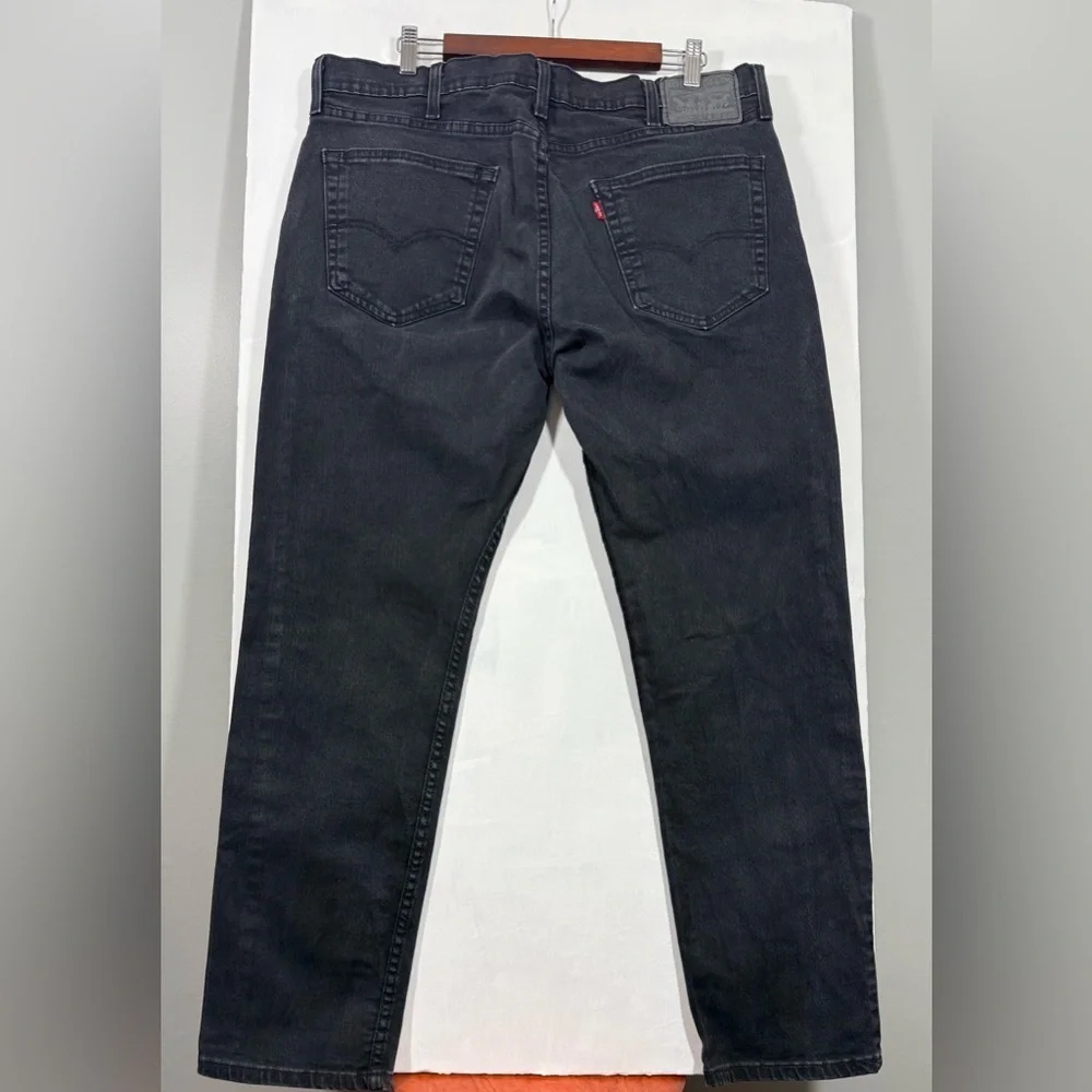 Levi's Men's Dark Gray Skinny Jeans Size 38